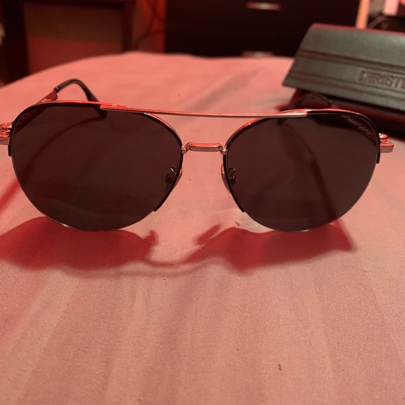 CHRISTIAN DIOR AVIATOR GLASSES 100% AUTHENTIC - Picture 2 of 6